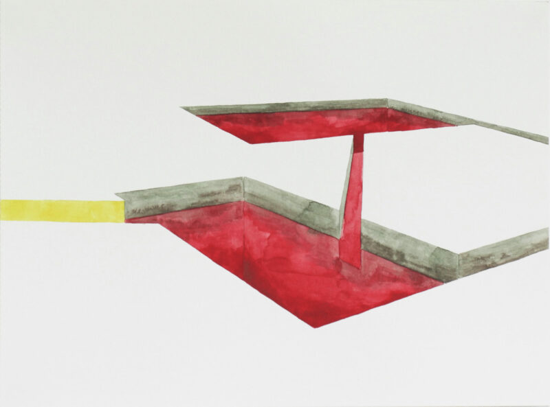 Bassins versants - Triptyque rouge – Image 3