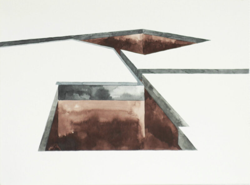 Bassins versants - Triptyque brun – Image 3